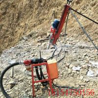 70型氣電聯動潛孔鑽機小型氣動鑿岩機打岩石鑽進快