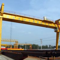 鹹陽雙梁吊鉤門式龍門吊生產廠家