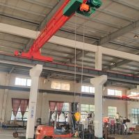 杭州起重機--嘉興市桐鄉市端梁加高配低淨空電動葫蘆起重機交付