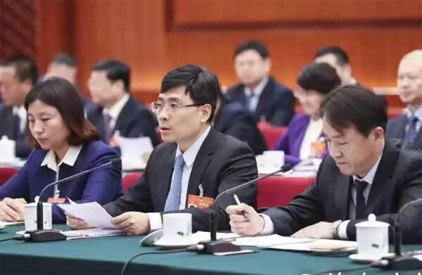 全國人大代表、海爾總裁 周雲傑