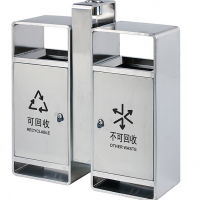 河南天祥不鏽鋼垃圾桶室外果殼箱分類果皮箱量大（景區/學校)