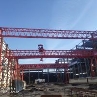 鹹陽涇陽縣太平鎮全花架門式起重機