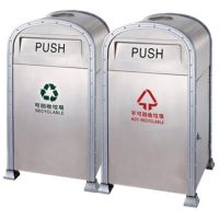 河南天祥室外分類設計果皮箱 適用於小區/街道/公園等