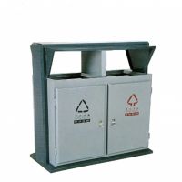 河南天祥 戶外二分類環保果皮箱  廠家直銷量大支持批發定製