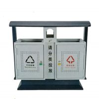 河南天祥戶外果皮箱鍍鋅垃圾箱環衛垃圾桶量大  支持批發定製