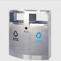 天祥 環衛垃圾箱廠家直銷不鏽鋼垃圾桶二分類果皮箱 可批發定製