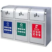 天祥 室外垃圾桶三分類果皮箱量大可定製 （小區/公園/街道）