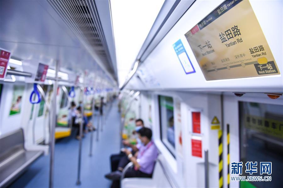 （經濟）（2）深圳地鐵網裏程突破400公裏