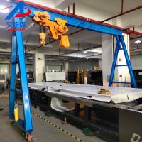移動龍門架 小型龍門吊架.移動型簡易吊架.電動龍門架