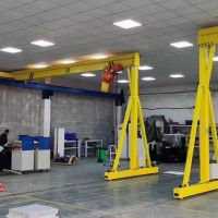 湖北省恩施現場製作簡易小型起重機行車，行吊龍門吊大全