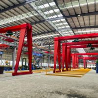 湖北省襄陽市半門式龍門吊起重機，龍門吊，行吊