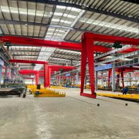 湖北省荊州市半門式龍門吊起重機，龍門吊，行吊